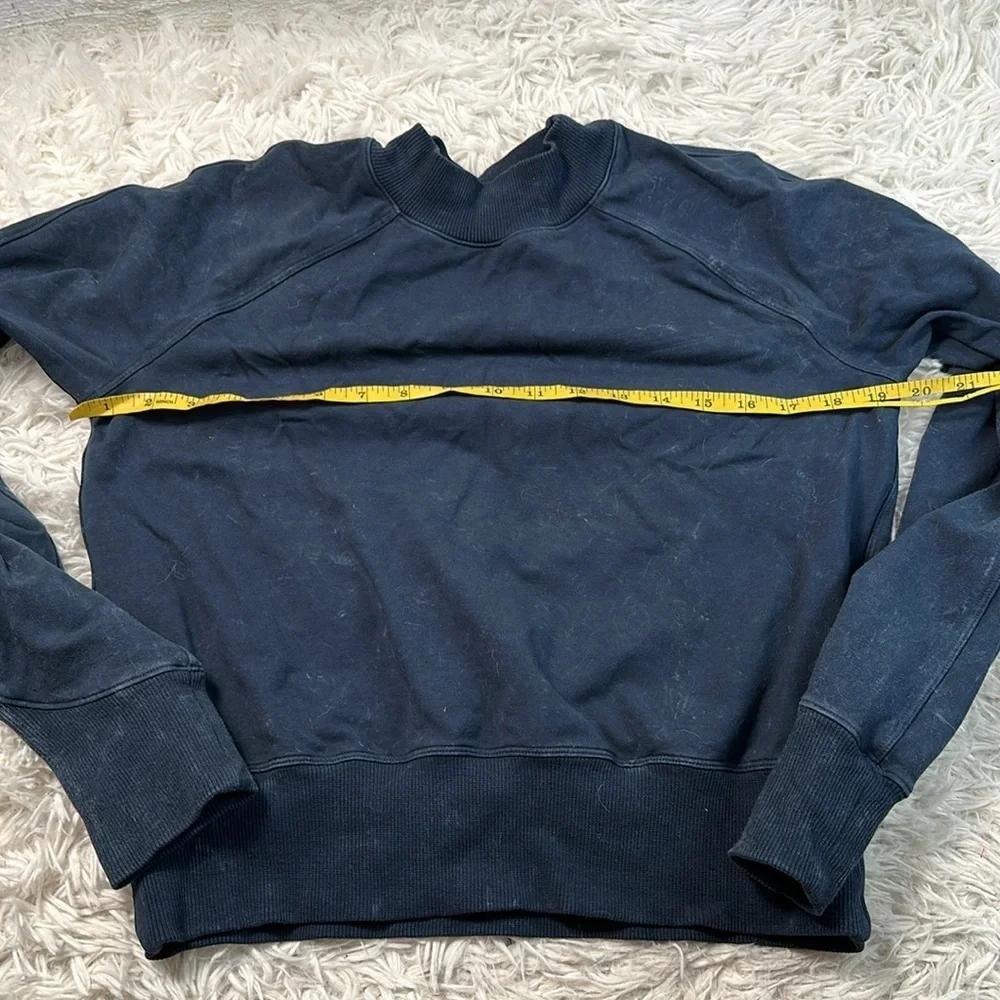 Lululemon Ready to Roll Crew *Dye Acid Rubber Dye True Navy